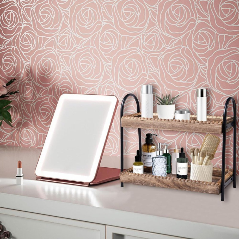 Organisateur de meuble-lavabo à 2 niveaux