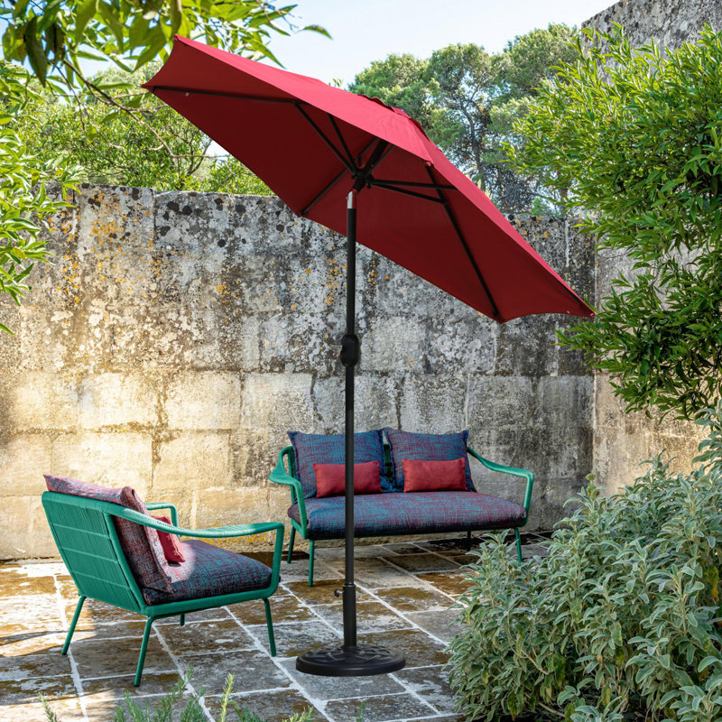Parasol de marché Bohon 7'6, Rouge