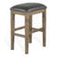 Tabouret de comptoir rembourré 30 po Yael