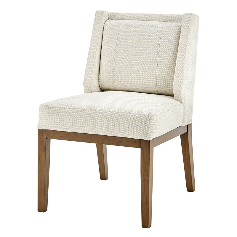 Upholstered Side chair in Off-White