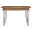 Bureau d'écriture Rustic Amber avec 4 rangements cachés