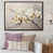 Toile avec cadre flottant noir
