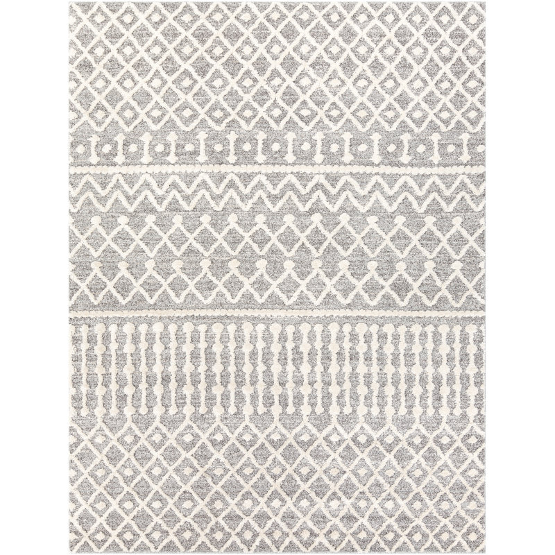 Tapis en mousse de métier à tisser Kalvin, Rectangle 5 pi 3 po x 7 pi 3 po