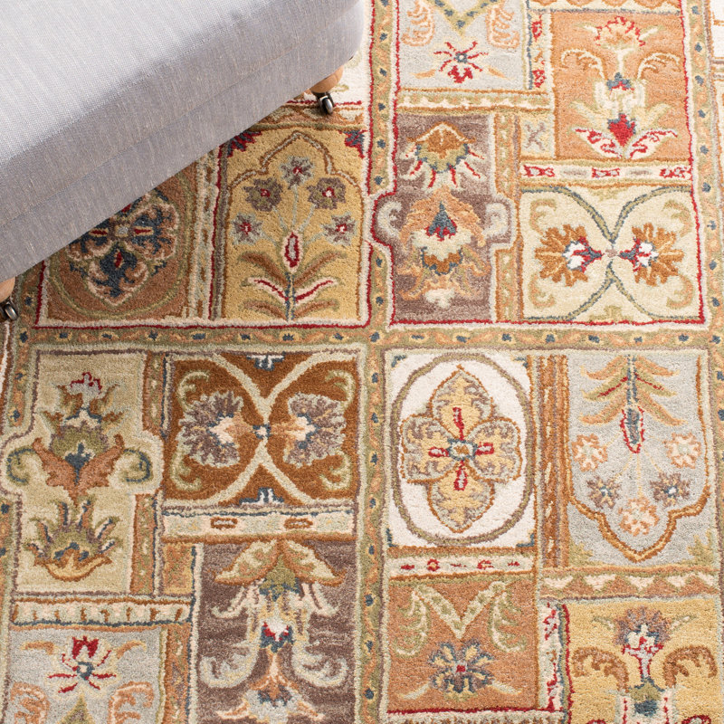 Hand Tufted Wool Oriental Rug, Runner 2'3" x 12'