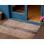Tapis intérieur lavable abstrait 3 pi x 5 pi brun