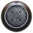 Antique Pewter Dark Walnut Wood