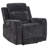 Kennett Chenille Upholstered Power Recliner Chair Dark Grey-1056071382