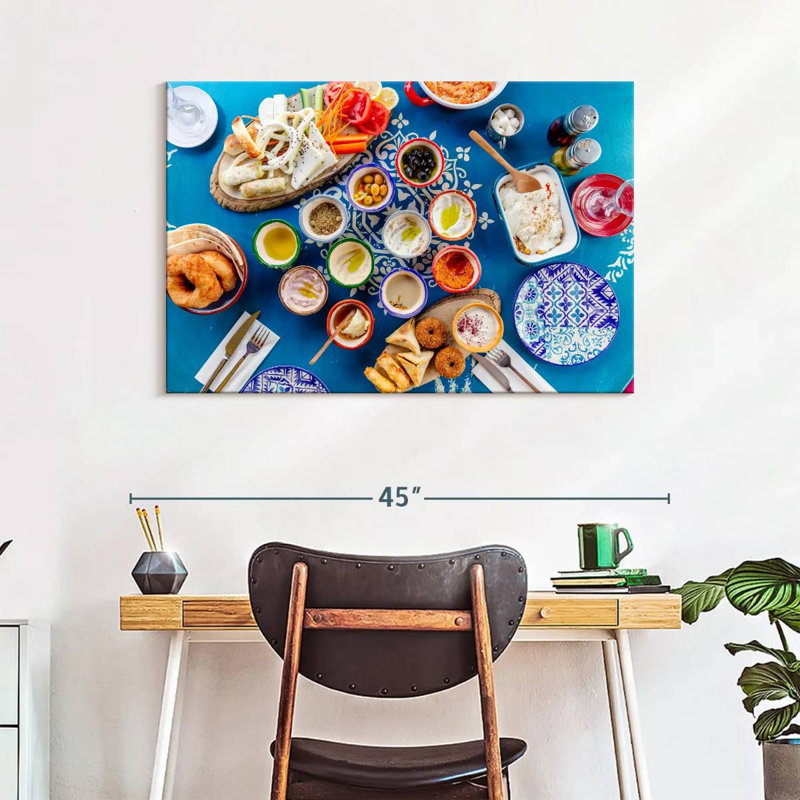Yarlin Turkish Feast, 26" H x 39" W