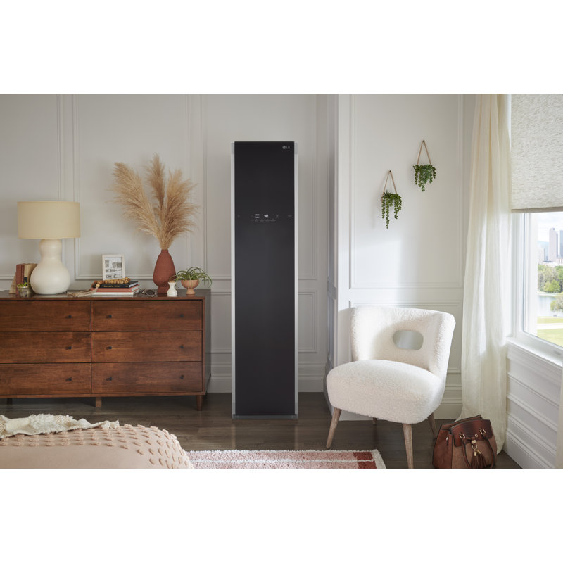 LG Styler Smart wi-fi Enabled Steam Closet with TrueSteam Technology and Exclusive Moving Hangers