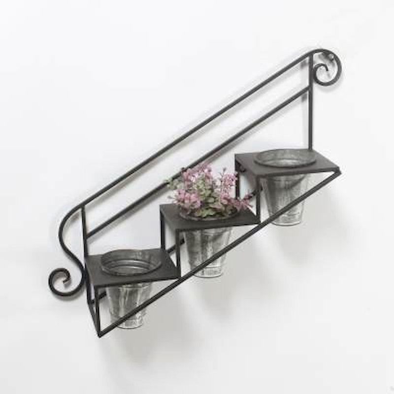 Fall Metal Wall Planter