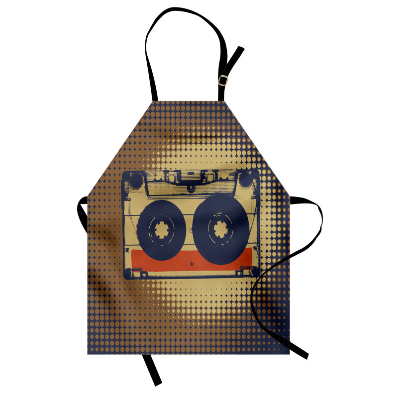 No Pattern Bib Apron