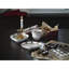 Star Fluted Christmas Small Dish 7"
