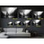 Voilier noir et blanc sur toile de haute qualité - décoration murale fabriquée à la main - art élégant - cadeau - reproduction murale, reproduction de peinture-300143916