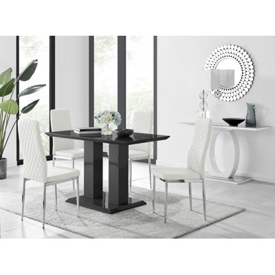 Eubanks 4 - Person Dining Set