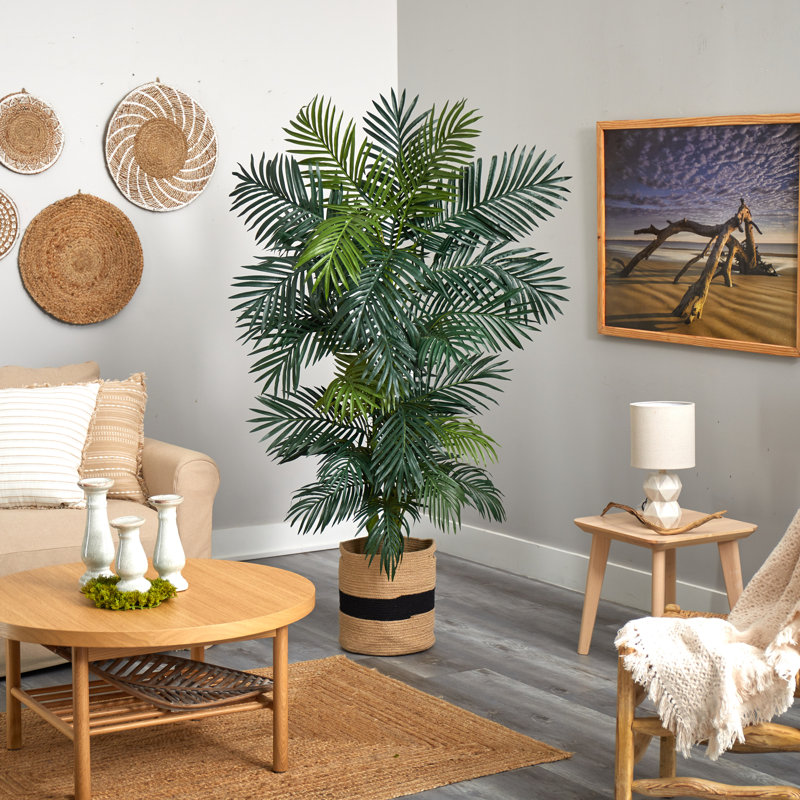 78'' Faux Palm Tree in Planter