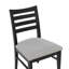 Chaise d'appoint en bois de hêtre massif Flynn entièrement assemblée (ensemble de 2)