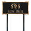 Roanoke 2-Line Lawn Address Sign-473034435-473034303