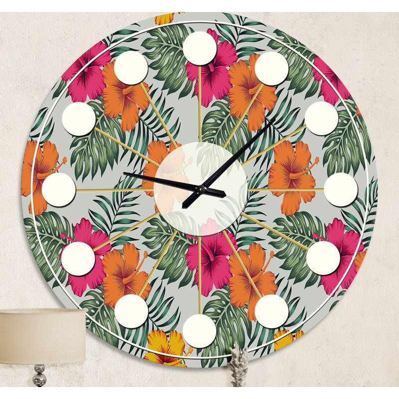 Horloge murale rétro Mid-Century, Moyenne