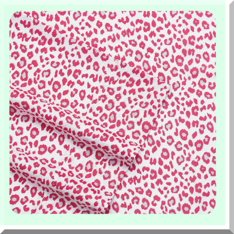 Leopard Soft Queen Sheets - Lightweight Bedding Set, Fade & Wrinkle Resistant, Luxurious Queen Size Bed Sheets, Leopard Print Design
