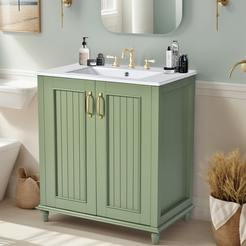 Ensemble de meuble-lavabo avec lavabo