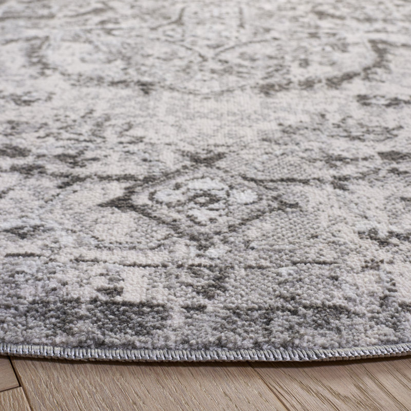 Chamber 214 Performance Oriental Rug, 6'-7" X 6'-7" Round