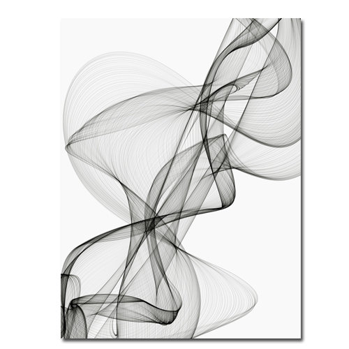 Smoke Print, 36" H x 24" W x 1.5" D