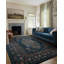 Tapis bleu marine Rifle Paper Co. x Loloi Laurel-93809829