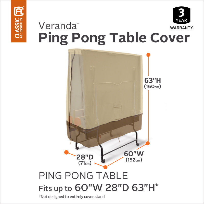 Housse pour table de patio avec 3 ans Paulding