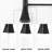 Kitchen Faucet With Pull-Down Spray Head, Matte Black, Stainless Steel, 360 Rotating Spout, Two Water Output Settings, Simple To Adjust Temperature And Flow Rate Black Steel Pull Down , Rotatable
