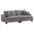 Arnitra 88" W Adjustable Back Height Upholstered Sofa-338106667