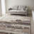 Pender Authentic Hand-Tufted Handmade Lavender, Slate Gray, Charcoal, Tan & Cream Modern Stratified Painterly Abstract Wool Area Rug-19939808