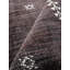 Tapis de couloir écologique en laine nouée à la main Ownby - Tapis de couloir | Brun et blanc | Design contemporain | Tapis de salon, chambre à coucher-115184620-121886285