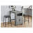 Barstool, Counter Height, Set Of 2,