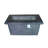 24'' H Concrete Propane/Natural Gas Outdoor Fire Pit Table-1137056986