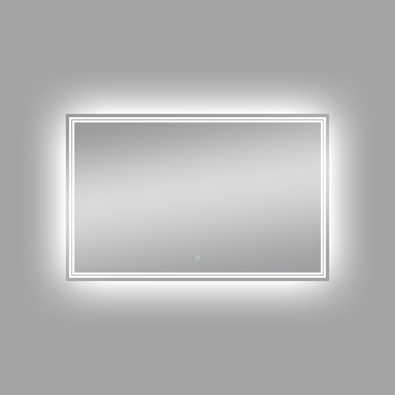 Bottone Flat Wall Mirror, 30" x 47"