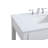 Hudson 36'' Single Bathroom Vanity with Engineered Marble Top-93548956