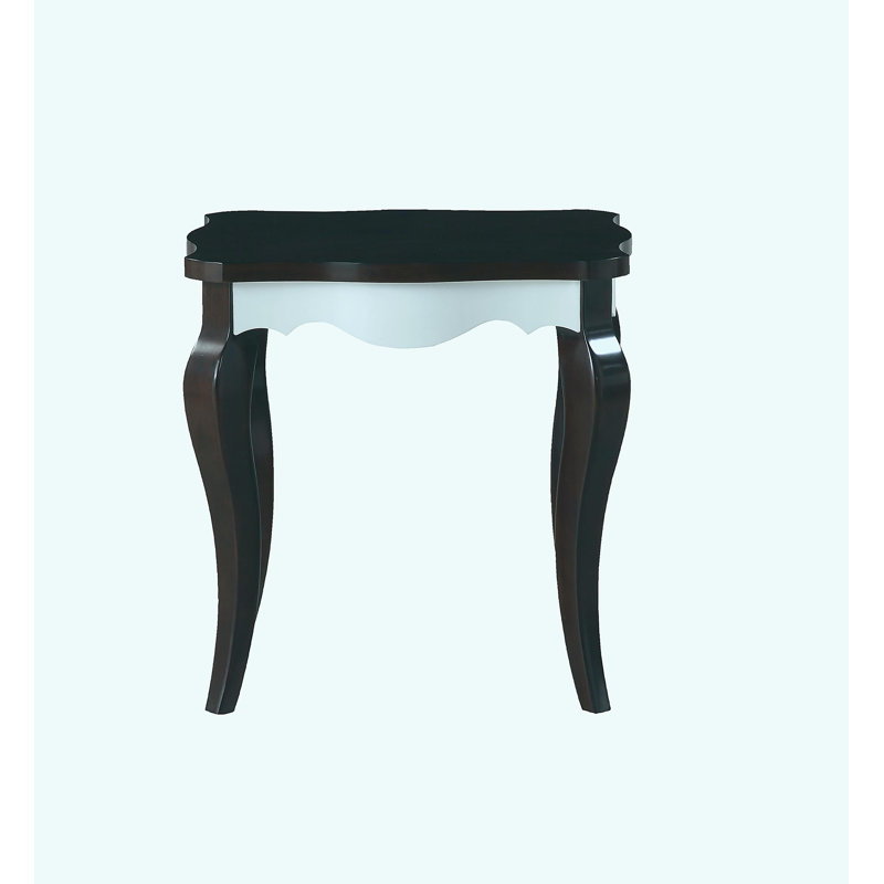Table d'appoint couleur chêne blanc