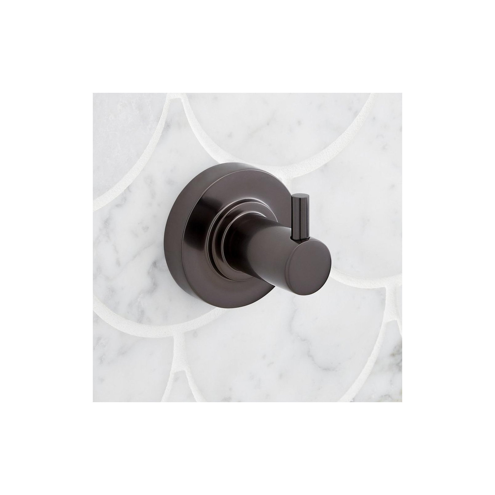 Lexia Single Robe Hook, Gunmetal