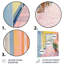 Pastel rétro intérieur couloir - impression murale abstraite salon-228232295-228232350