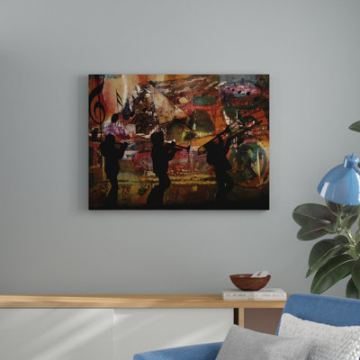 " Jazz Trio " by Ready2HangArt™