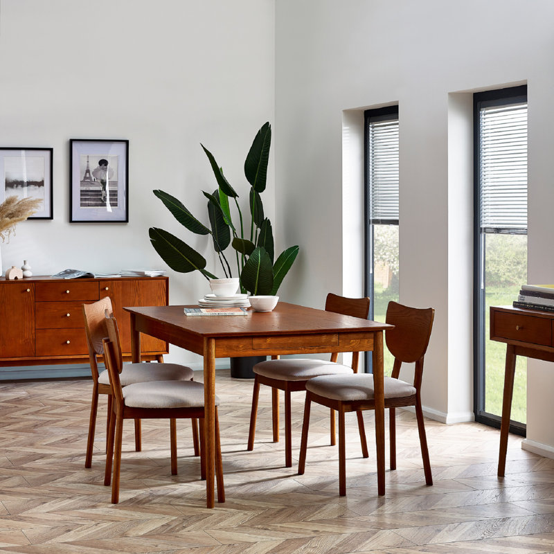 Tibbie Extendable Ash Dining Table