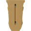 Petit corbeau en bois d'acanthe, l 3 1/2 po x P 4 po x H 7 po (paquet de 4)-73642328-73318489