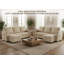 3 Seater Linen Blend Sofa Bed-2095209299