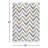 Mercedes MercedesPower Loom Chevron Area Rug -1421961882