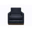 Kukkapalli Leather Swivel Armchair