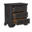 Table de chevet 3 tiroirs Traditional Design