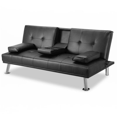 Folding Futon Sofa Bed by Ebern Designs