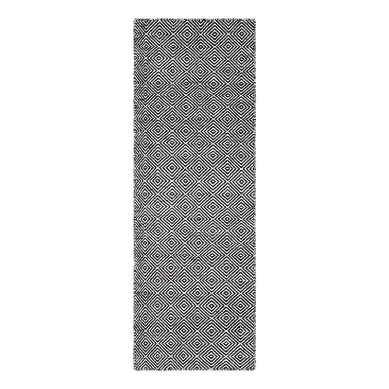 Tapis en laine Traetyn, Tapis de couloir 2 pi x 6 pi 1 po