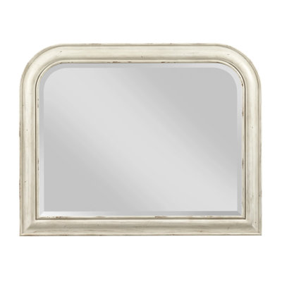 Shaylene Solid Wood Novelty Dresser Mirror