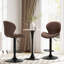 Tabouret de bar pivotant à 360 ° - Hauteur réglable avec structure en métal robuste-830038269